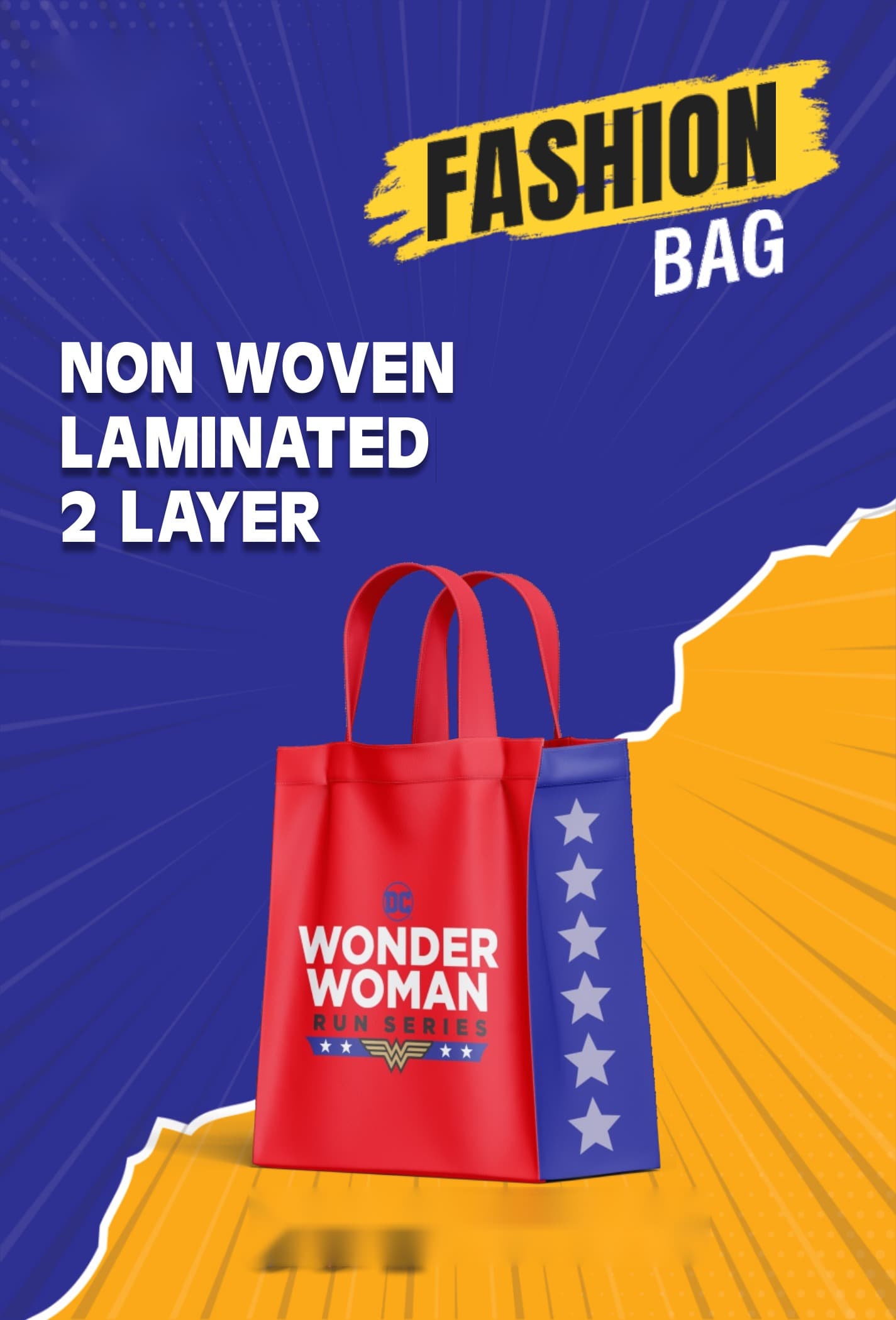 Non-Woven Laminated Fashion Bag – 2 Layer