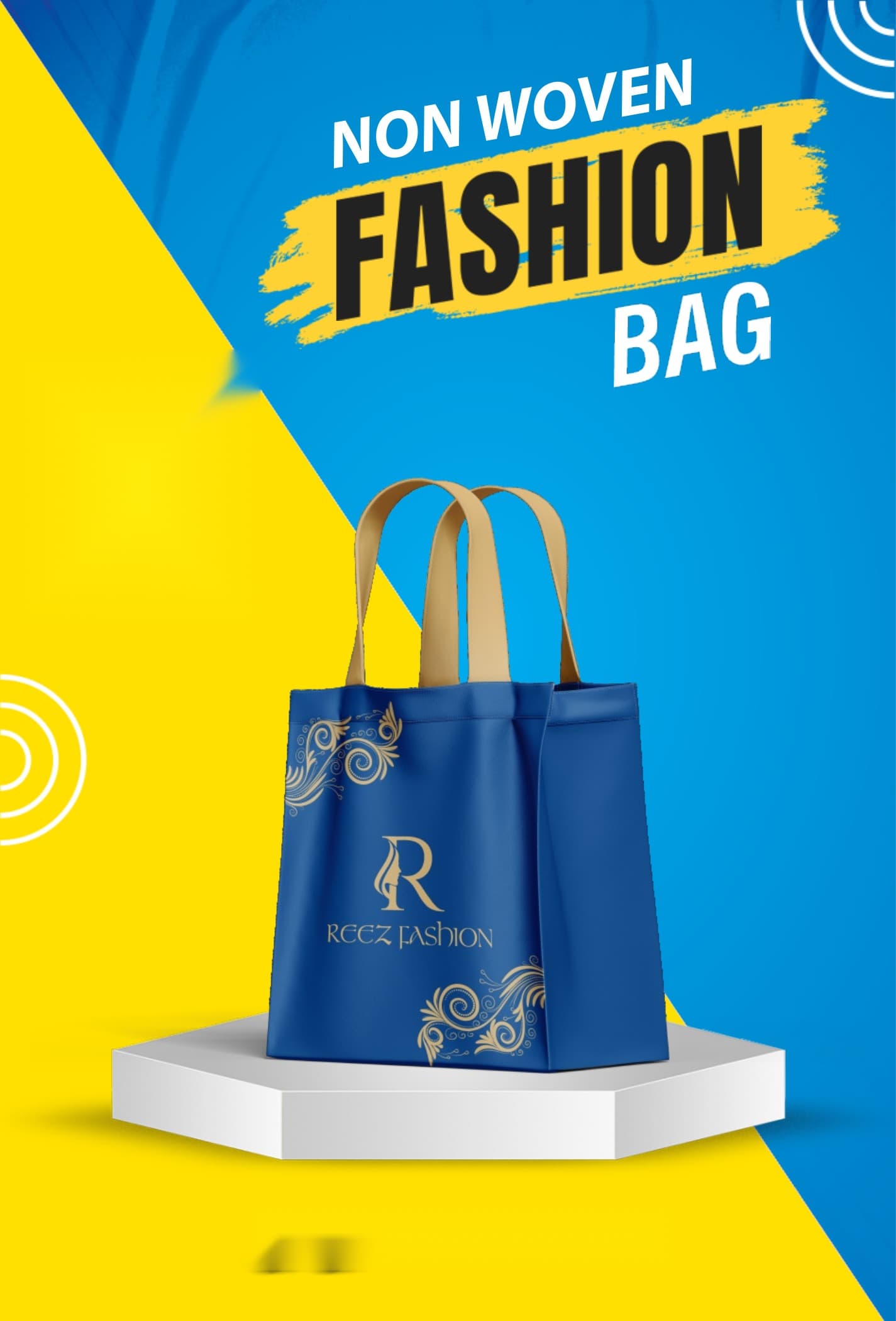 Non-Woven Fashion Tote Bag