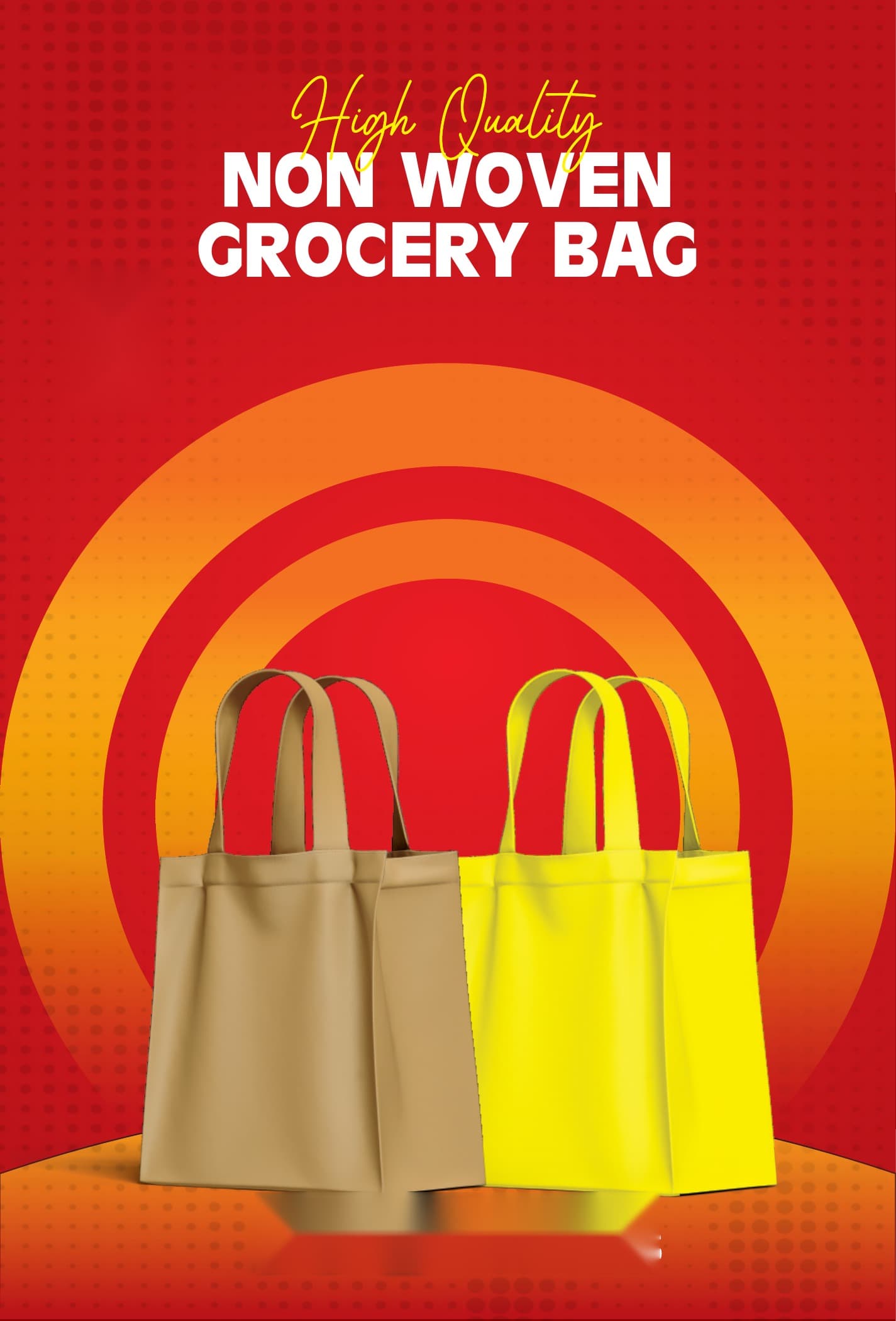 Non-Woven Grocery Bag